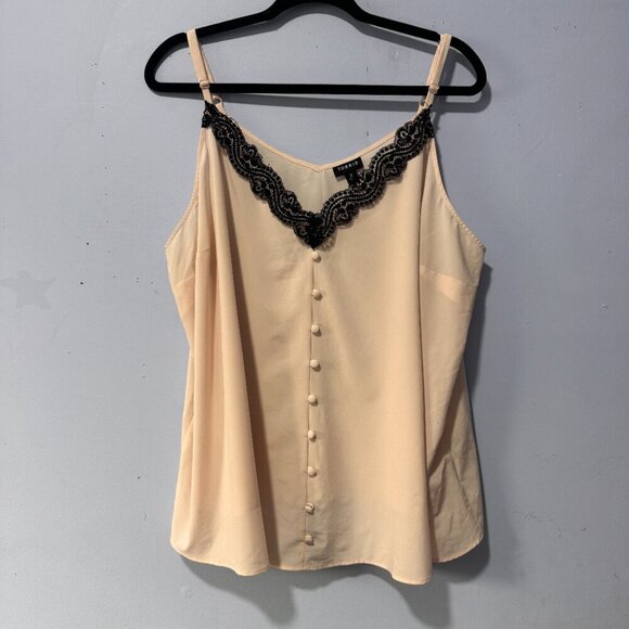 Torrid  very light pink size 2X blouse - Picture 1 of 4